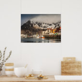Noorwegen Henningsvaer Poster (Keuken)