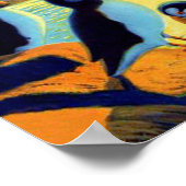 Noorwegen, het land van de middernacht zon poster (Hoek)