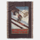 Noorwegen - Het startpunt van de Skiing Deken (Voorkant Verticaal)