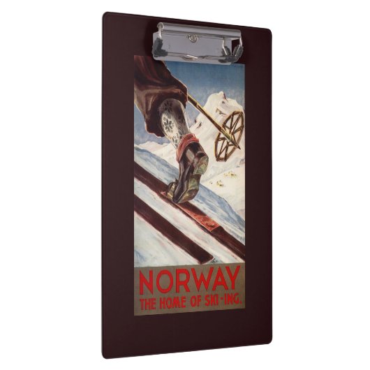 Noorwegen - Het startpunt van de Skiing Klembord (Rechts)