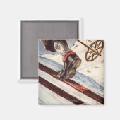 Noorwegen - Het startpunt van de Skiing Magneet (Voorkant / Achterkant)