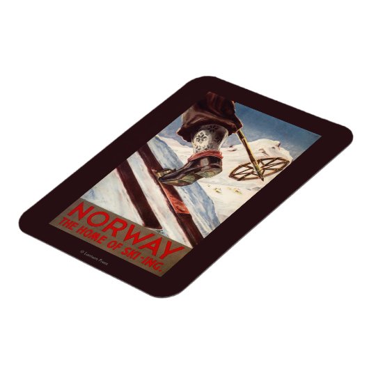 Noorwegen - Het startpunt van de Skiing Magneet (Linkerzijde)