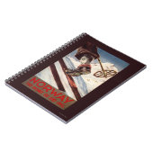 Noorwegen - Het startpunt van de Skiing Notitieboek (Linkerzijde)