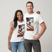 Noorwegen - Het startpunt van de Skiing T-shirt (Unisex)