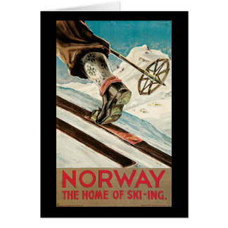 Noorwegen Het tehuis van het Skiing