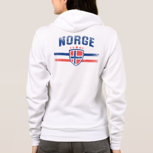 Noorwegen Hoodie (Achterkant)