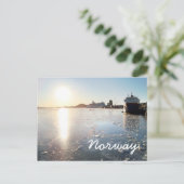 Noorwegen Ice Briefkaart (Staand voorkant)