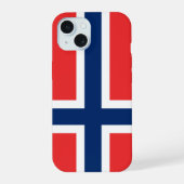 Noorwegen iPhone 15 Case (Achterkant)