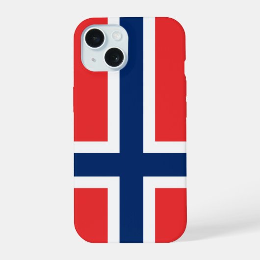 Noorwegen iPhone 15 Case (Achterkant)