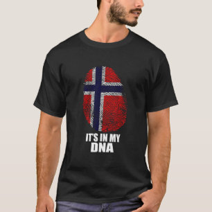 noorwegen is mijn dna t-shirt
