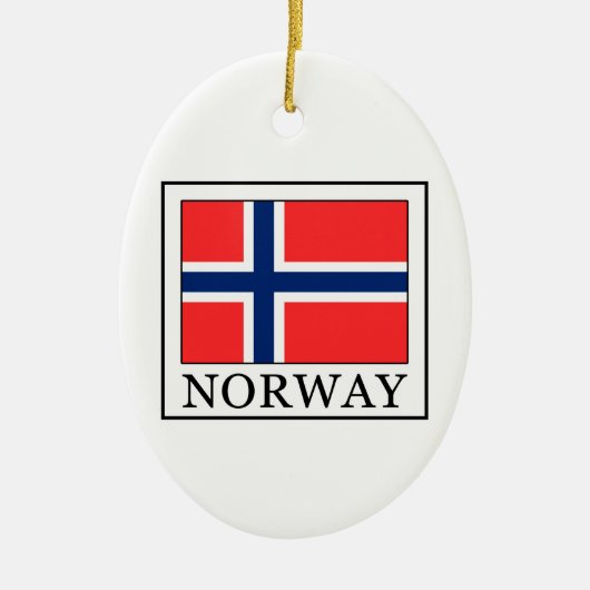 Noorwegen Keramisch Ornament (Voorkant)