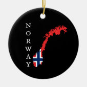 Noorwegen Keramisch Ornament (Voorkant)