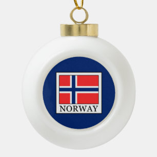 Noorwegen Keramische Bal Ornament