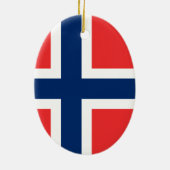 NOORWEGEN* Kerstversiering Norske julen Ornament (Achterkant)
