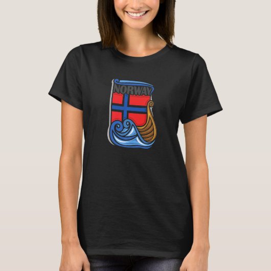 Noorwegen Land T-shirt (Voorkant)