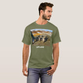 Noorwegen, Lapland, nederzetting Sami T-shirt (Voorkant volledig)