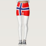 Noorwegen Leggings<br><div class="desc">Vlag van Noorwegen</div>
