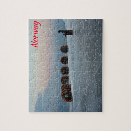 Noorwegen Legpuzzel (Verticaal)
