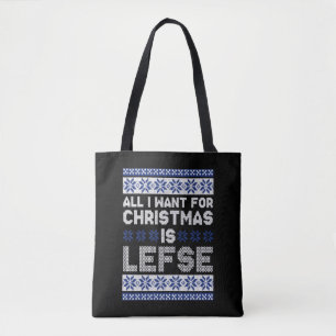 Noorwegen Lelijke Kerstmis Tote Bag