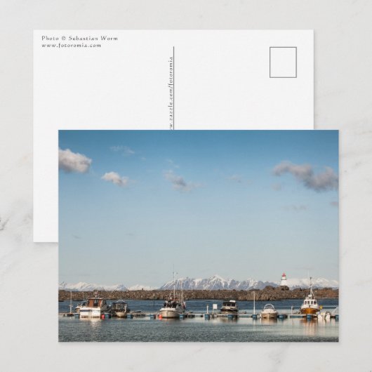 Noorwegen Lofoten Briefkaart (Voorkant / Achterkant)