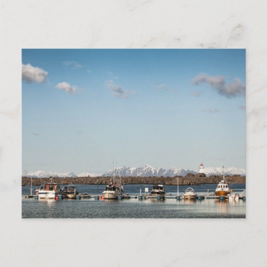 Noorwegen Lofoten Briefkaart (Voorkant)