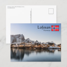 Noorwegen Lofoten Briefkaart