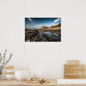 Noorwegen Lofoten eilanden Berg Poster (Keuken)