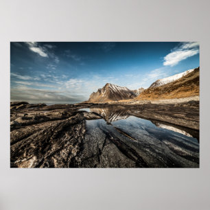 Noorwegen Lofoten eilanden Berg Poster