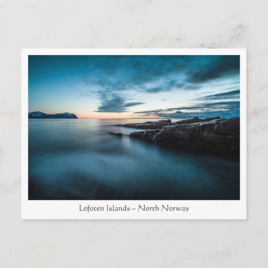 Noorwegen Lofoten-eilanden Briefkaart (Voorkant)