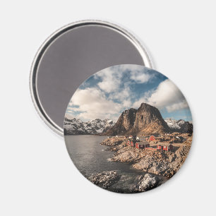 Noorwegen Lofoten-eilanden Souvenir Magneet