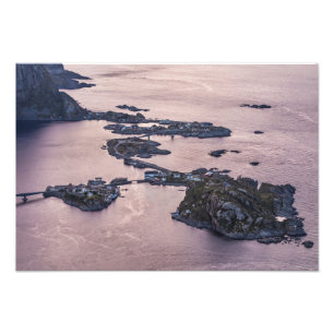 Noorwegen Lofoten Foto Afdruk