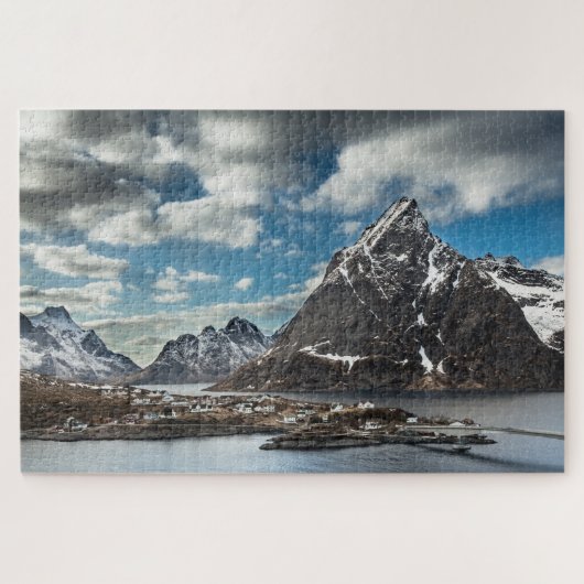 Noorwegen Lofoten Legpuzzel (Horizontaal)