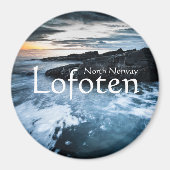 Noorwegen Lofoten Magneet (Voorkant)