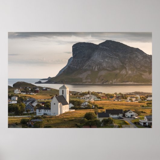 Noorwegen Lofoten Poster (Voorkant)