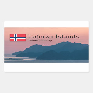 Noorwegen Lofoten Rechthoekige Sticker