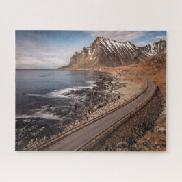 Noorwegen Lofoten Road Legpuzzel