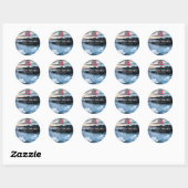Noorwegen Lofoten Ronde Sticker (Vel)