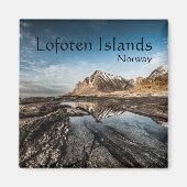 Noorwegen Lofoten Souvenir Magneet (Voorkant)