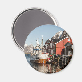 Noorwegen Lofoten Souvenir Magneet