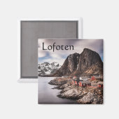 Noorwegen Lofoten Travel Magneet (Voorkant / Achterkant)