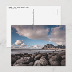 Noorwegen Lofoten Uttakleiv Briefkaart