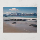 Noorwegen Lofoten Vikten Beach Briefkaart (Voorkant)