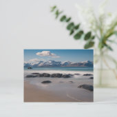 Noorwegen Lofoten Vikten Beach Briefkaart (Staand voorkant)