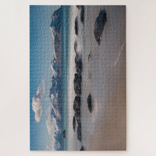 Noorwegen Lofoten Vikten Beach Legpuzzel (Verticaal)