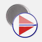 noorwegen magneet (Voorkant / Achterkant)