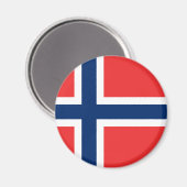 noorwegen magneet (Voorkant / Achterkant)