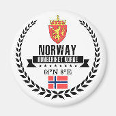 Noorwegen Magneet (Voorkant)