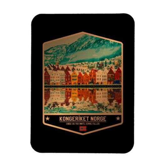 Noorwegen Magneet (Verticaal)