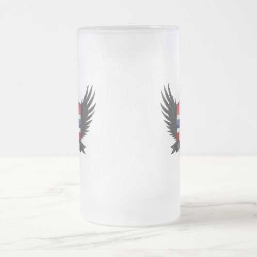 NOORWEGEN MATGLAS BIERPUL (Center)