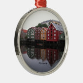 Noorwegen Metalen Ornament (Rechts)